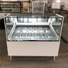 Premium Showcase Gelato Freezers & Ice Cream Display Showcases
